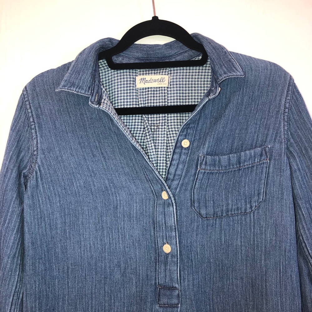 MADEWELL denim dress! - Picture 2 of 3